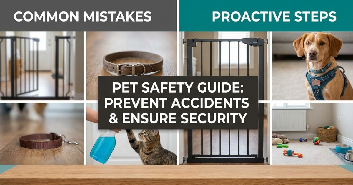 Common Pet Safety Mistakes