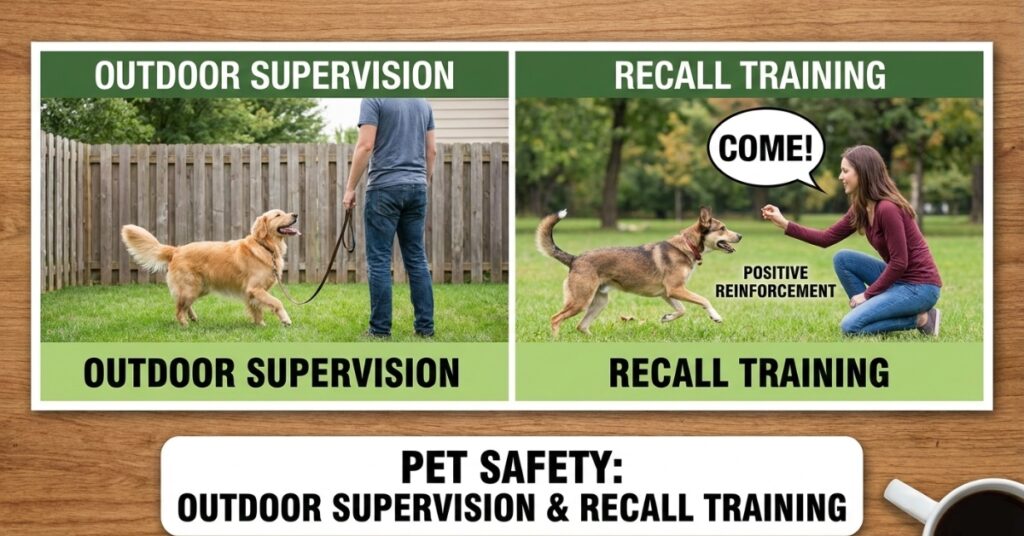 Outdoor Supervision & Recall Training