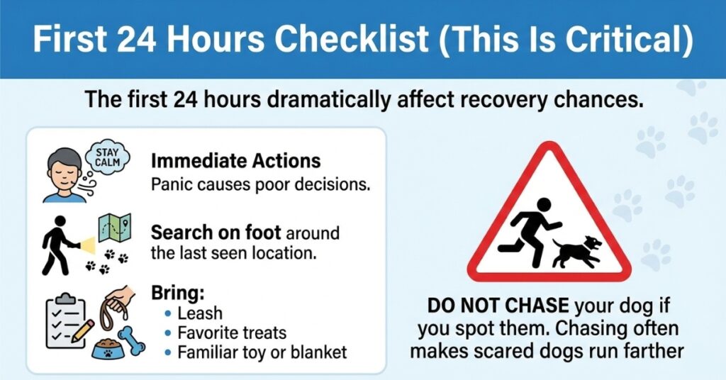 First 24 Hours checklist