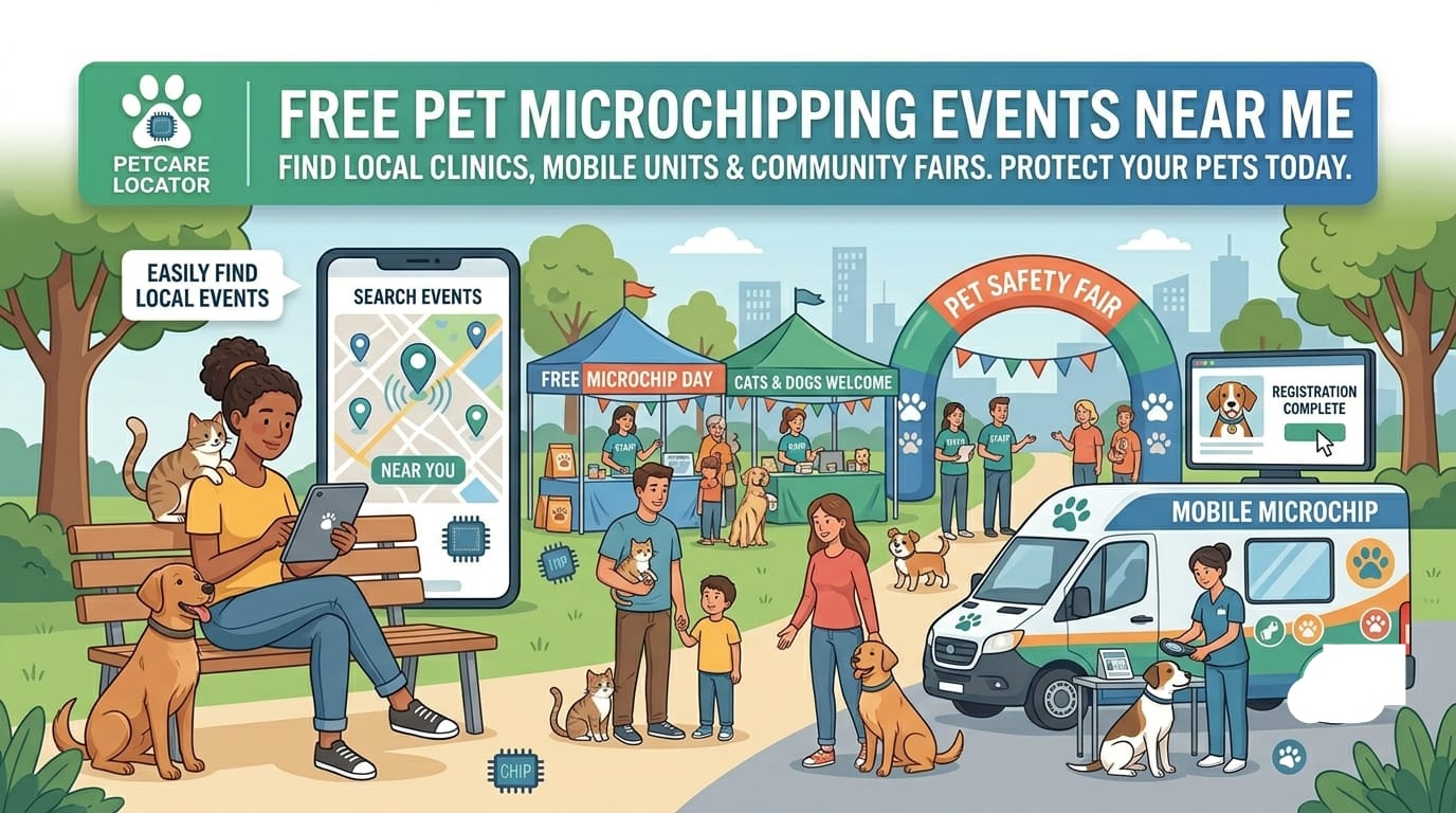 Free Pet Microchipping Events Near Me