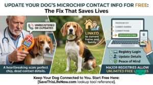 Update Dog Microchip Contact Information Free