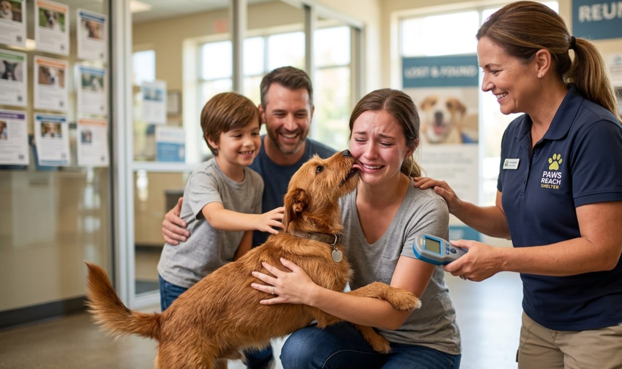 How to Find a Lost Dog With a Microchip